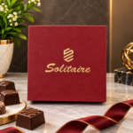 Solitaire 4-Piece Chocolate Gift Box