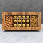 Solitaire 12-Piece Chocolate with 150g Almonds & 150g Raisins Gift Box